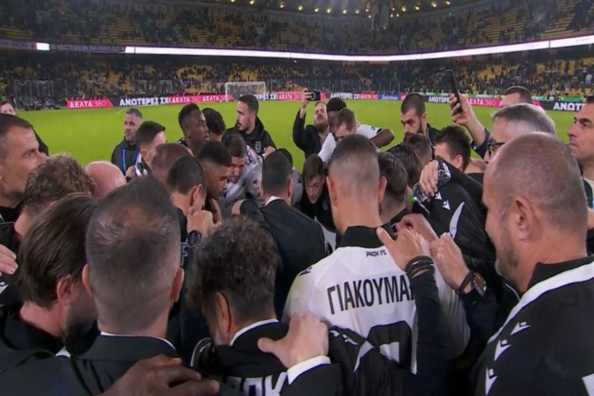 ΑΕΚ - ΠΑΟΚ 0-2: Η ομιλία του Χρήστου Καρυπίδη