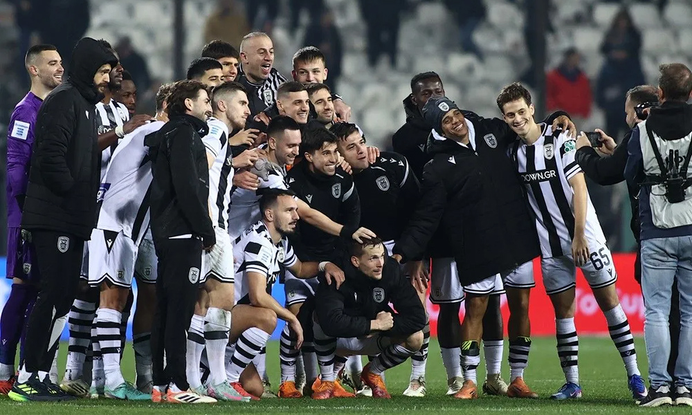 Οι παίκτες του ΠΑΟΚ