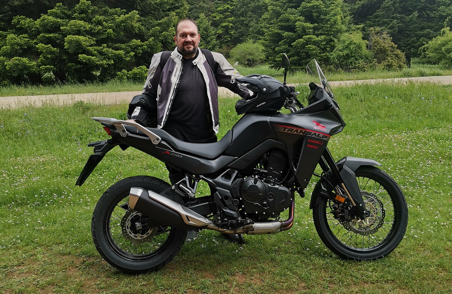 Κώστας Παστρίμας, Honda XL750 Transalp