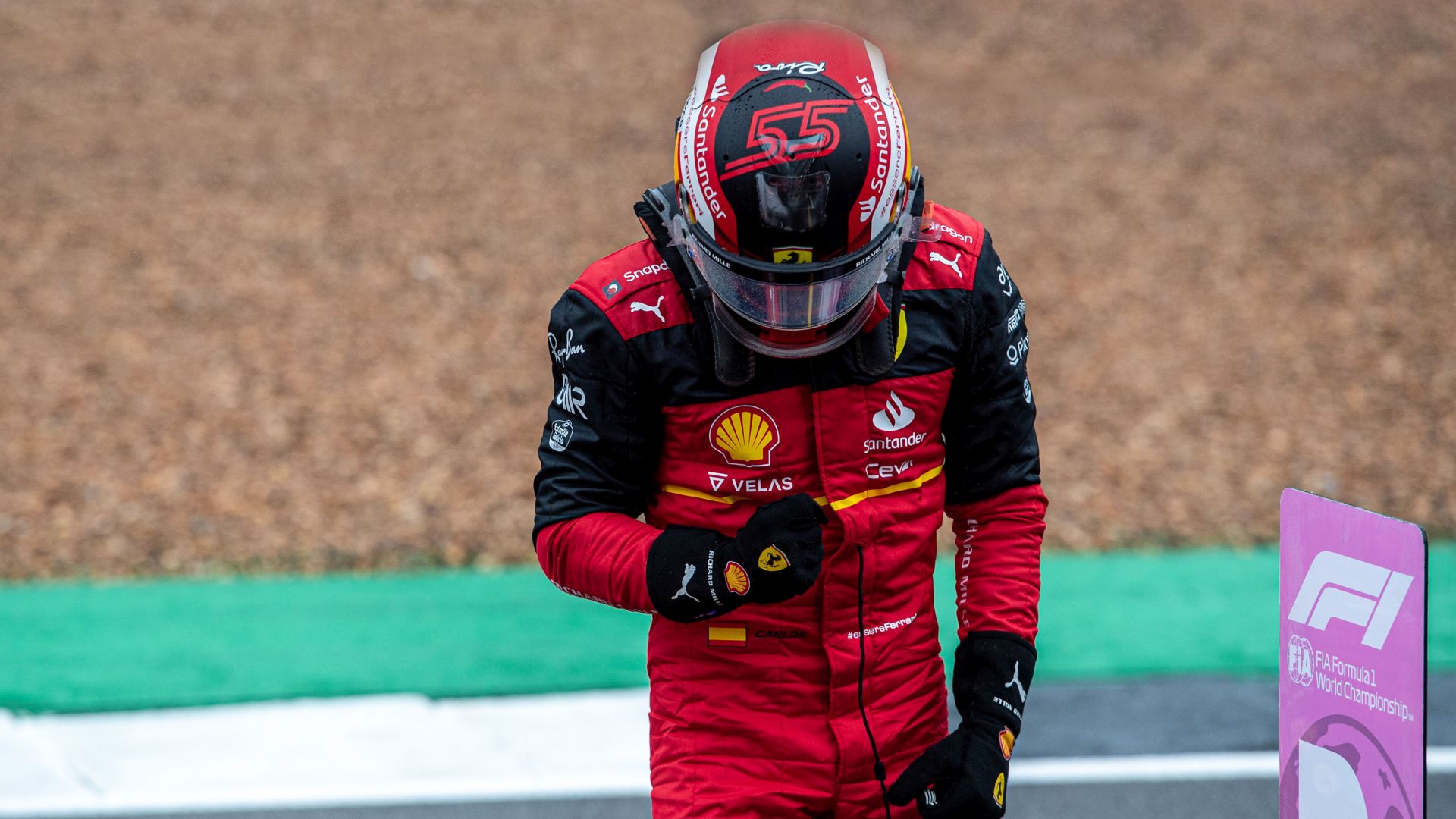 Ο Κάρλος Σάινθ κέριδσε πέρυσι στη Μ. Βρετανία