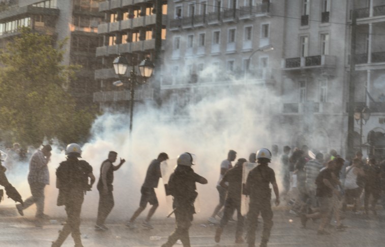 Συγκέντρωση αντιεμβολιαστών στο Σύνταγμα