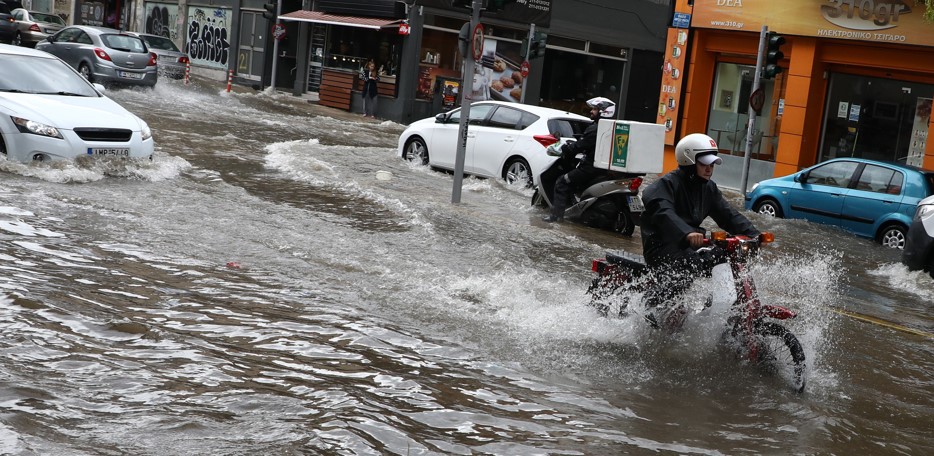 Βροχή στην Αθήνα