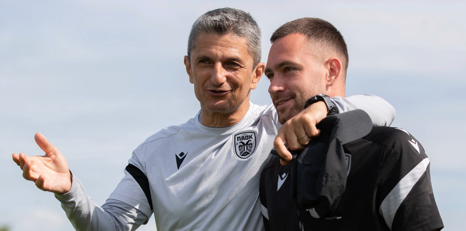 Ο Ραζβάν Λουτσέσκου με τον Αντρίγια Ζίβκοβιτς