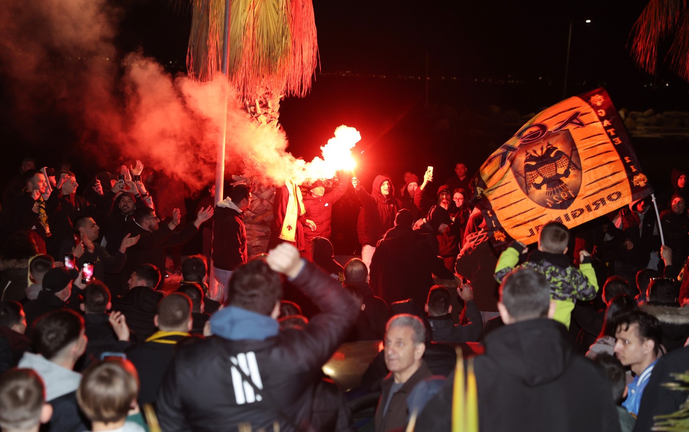 Οπαδοί της ΑΕΚ