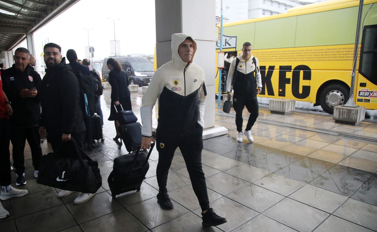 Η αποστολή της ΑΕΚ ταξιδεύει για Ηράκλειο