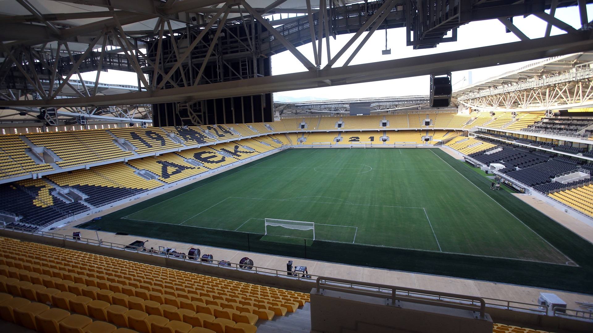 Η Αγιά - Σοφιά στο εσωτερικό της 