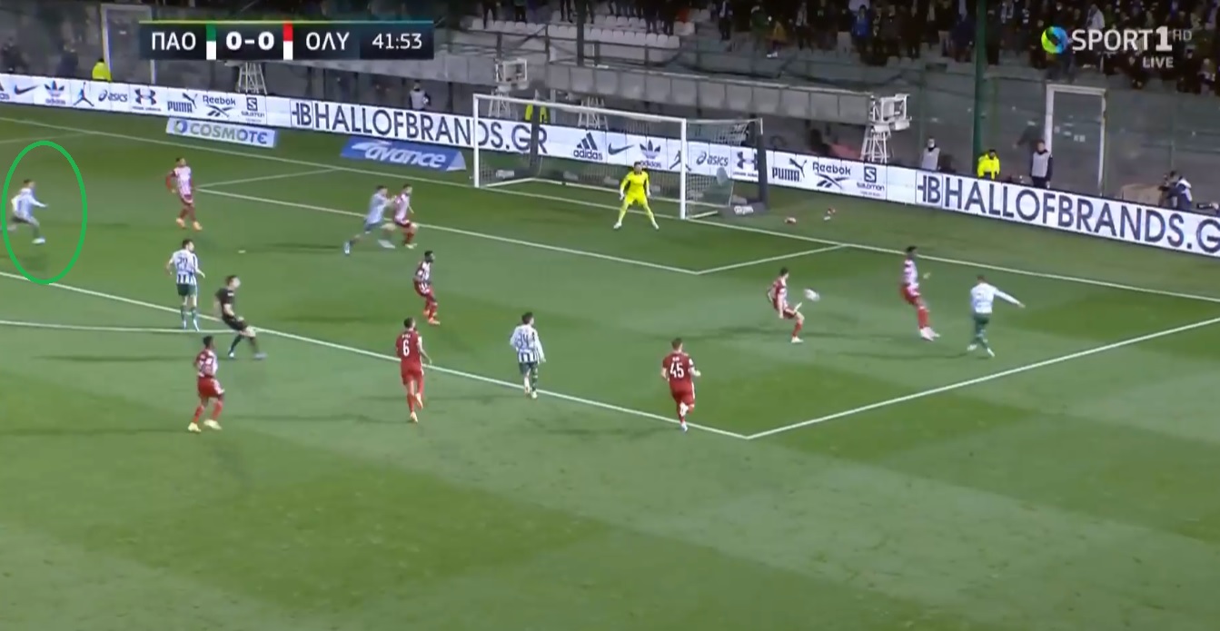 Ο χώρος που πήρε ο Αϊτόρ απέναντι στον Ολυμπιακό 