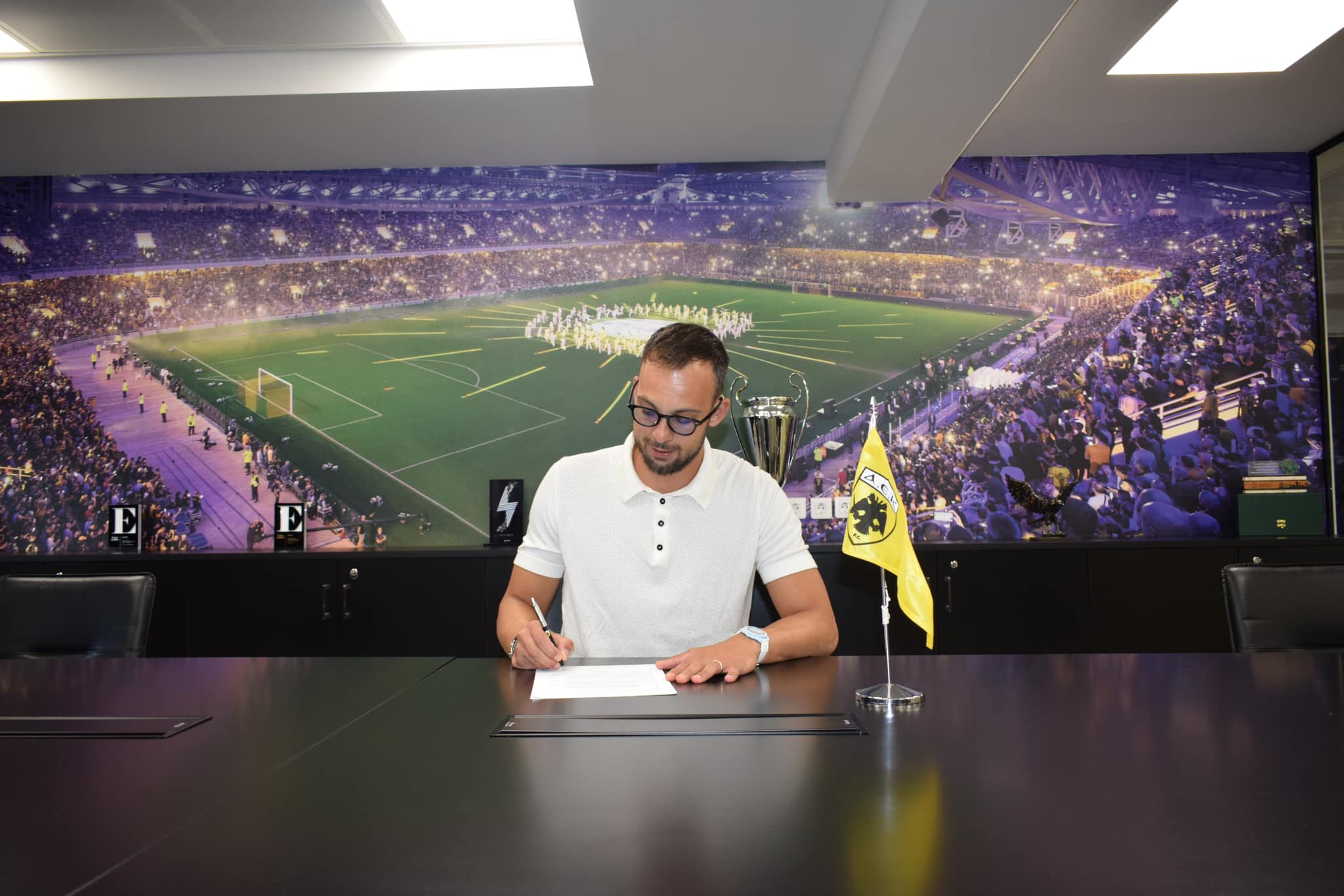 Ο Αλμπέρτο Μπρινιόλι της ΑΕΚ