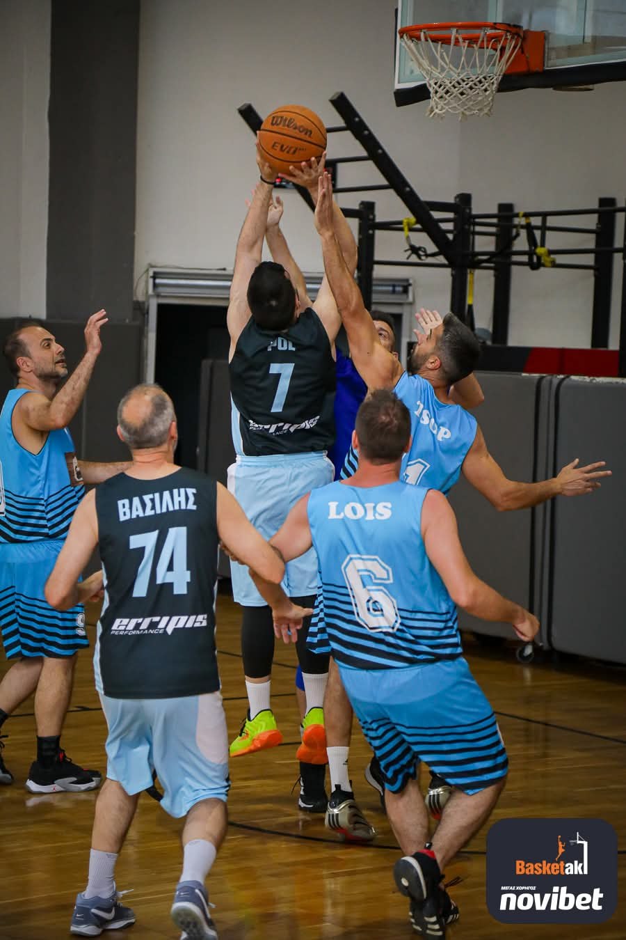 Από αγώνα για το basketaki
