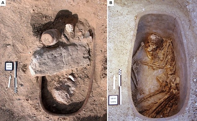 Οι τάφοι που βρέθηκαν στην περιοχή της Άνταϊμα