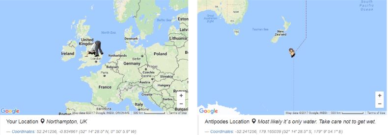 Ο αντίποδας του Ηνωμένου Βασιλείου 