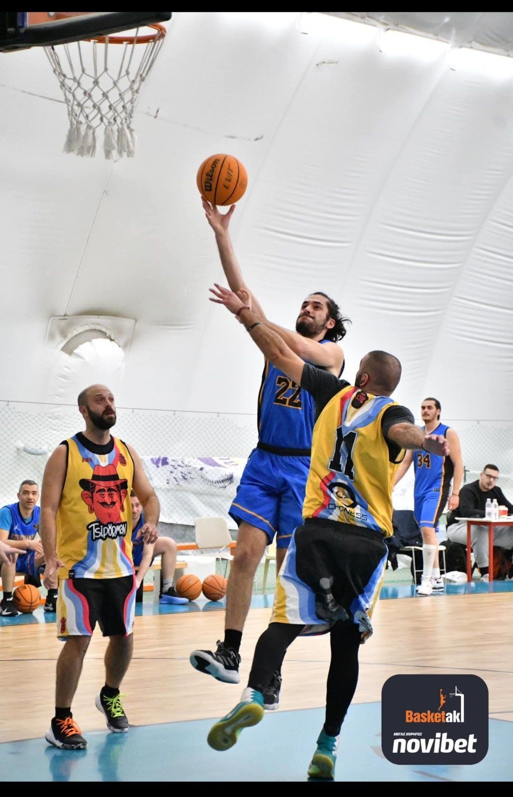 Από αγώνα για το basketaki