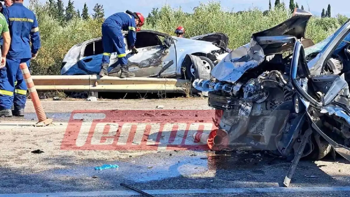 Τροχαίο δυστύχημα στην Αχαΐα