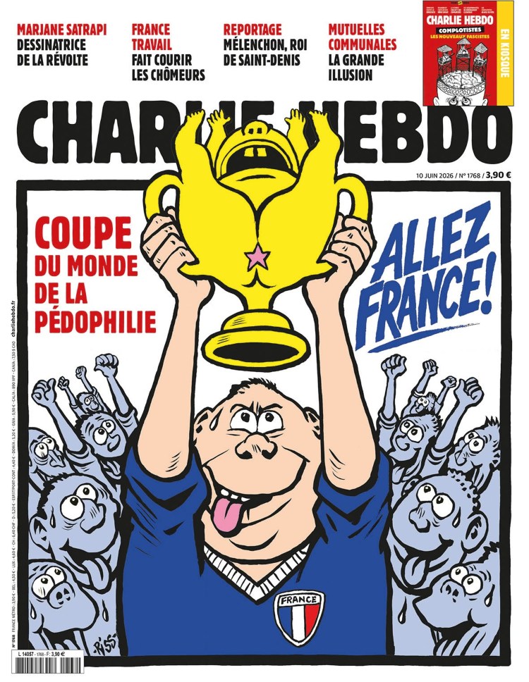 Το εξώφυλλο του Charlie Hebdo