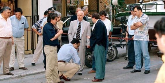 Το σημείο της δολοφονίας του Περατικού