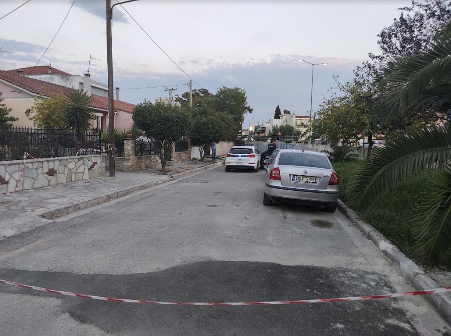 Περιπολικό σε έγκλημα στον Βόλο