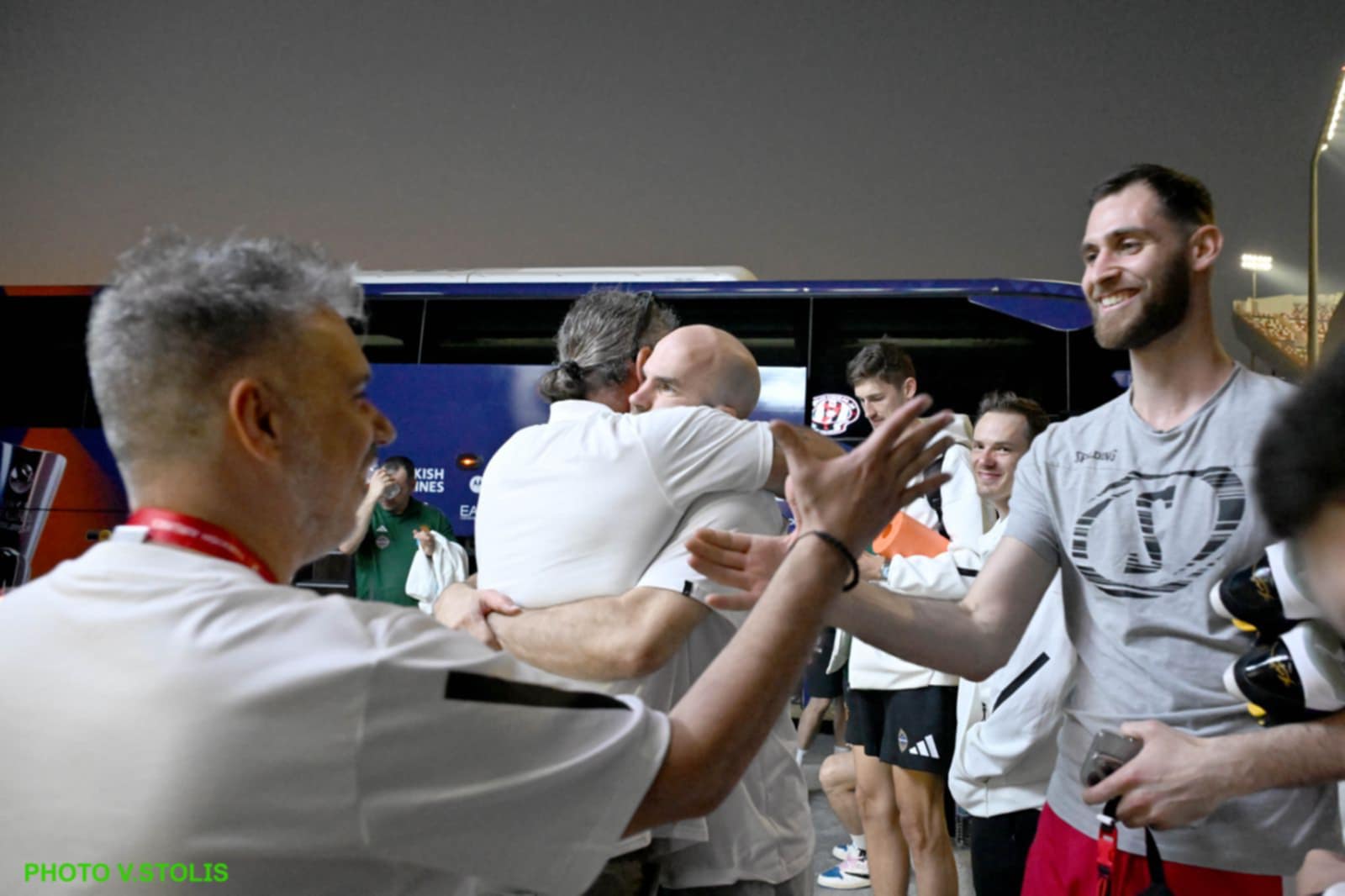 Από τη συνάντηση Μονακό - Παναθηναϊκού