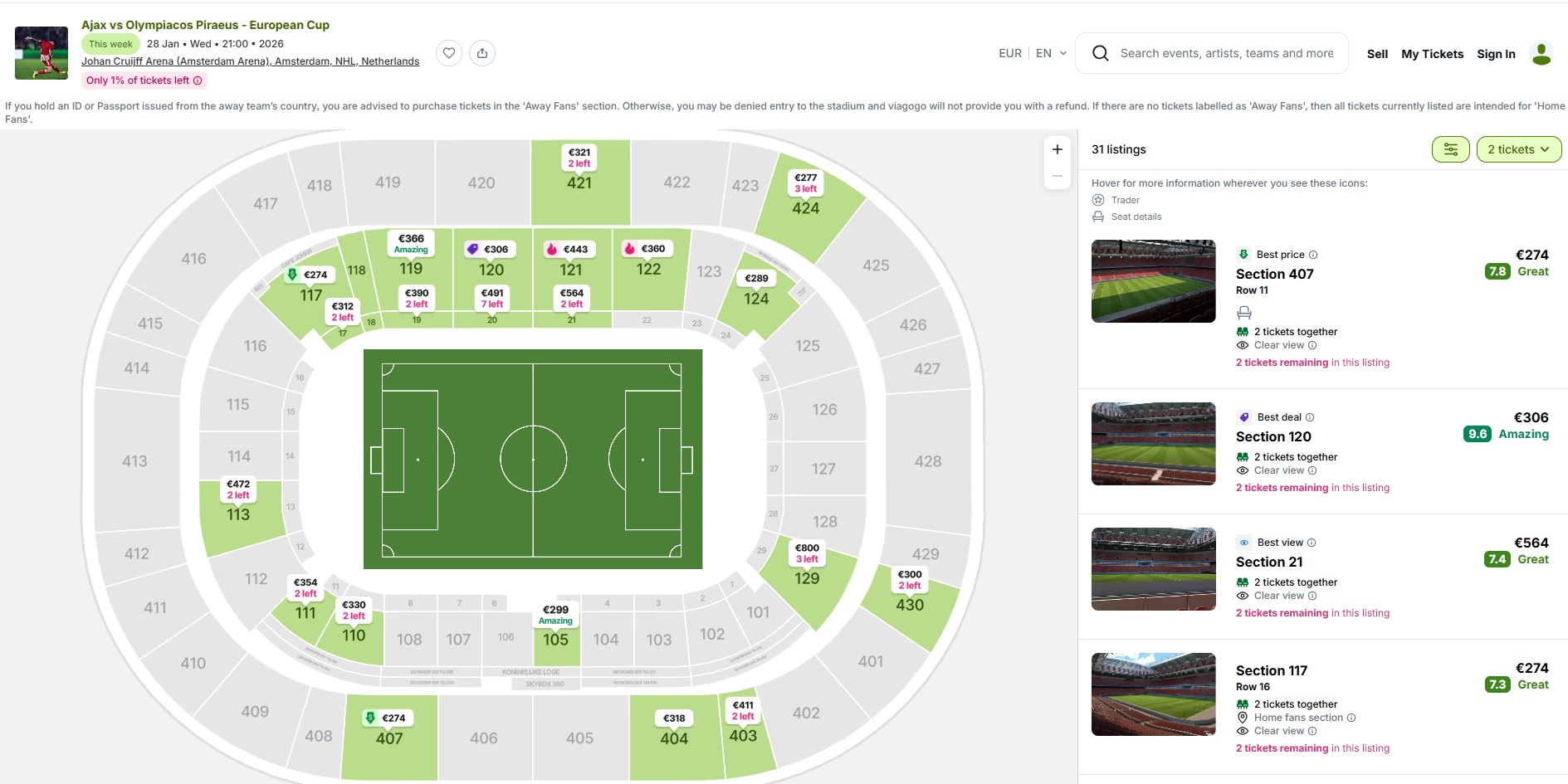 πίνακας εισιτηρίων