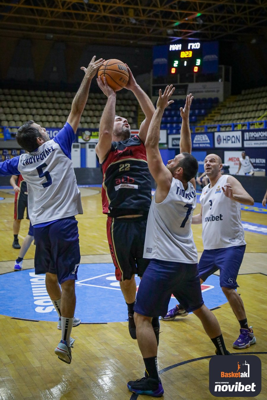 Από αγώνα για το basketaki