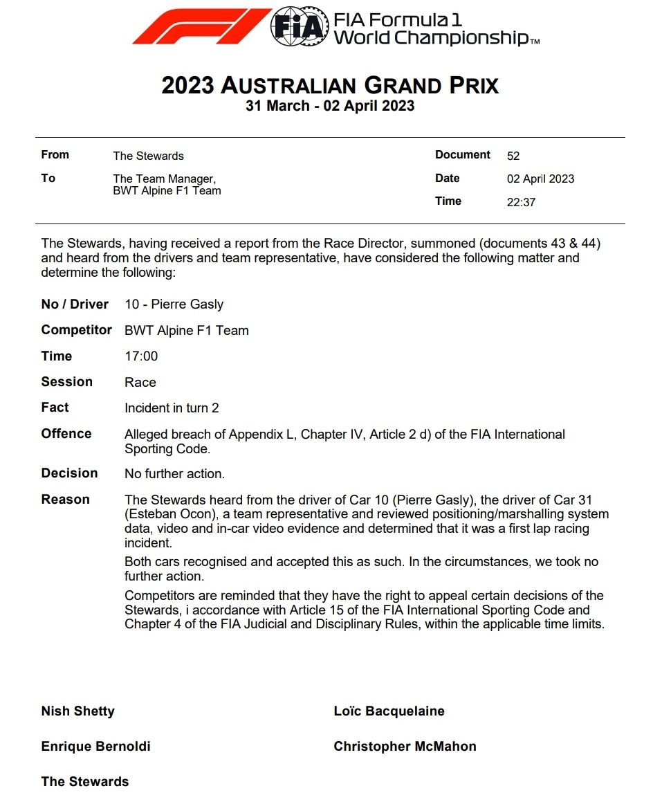 Η απόφαση για τον Γκασλί