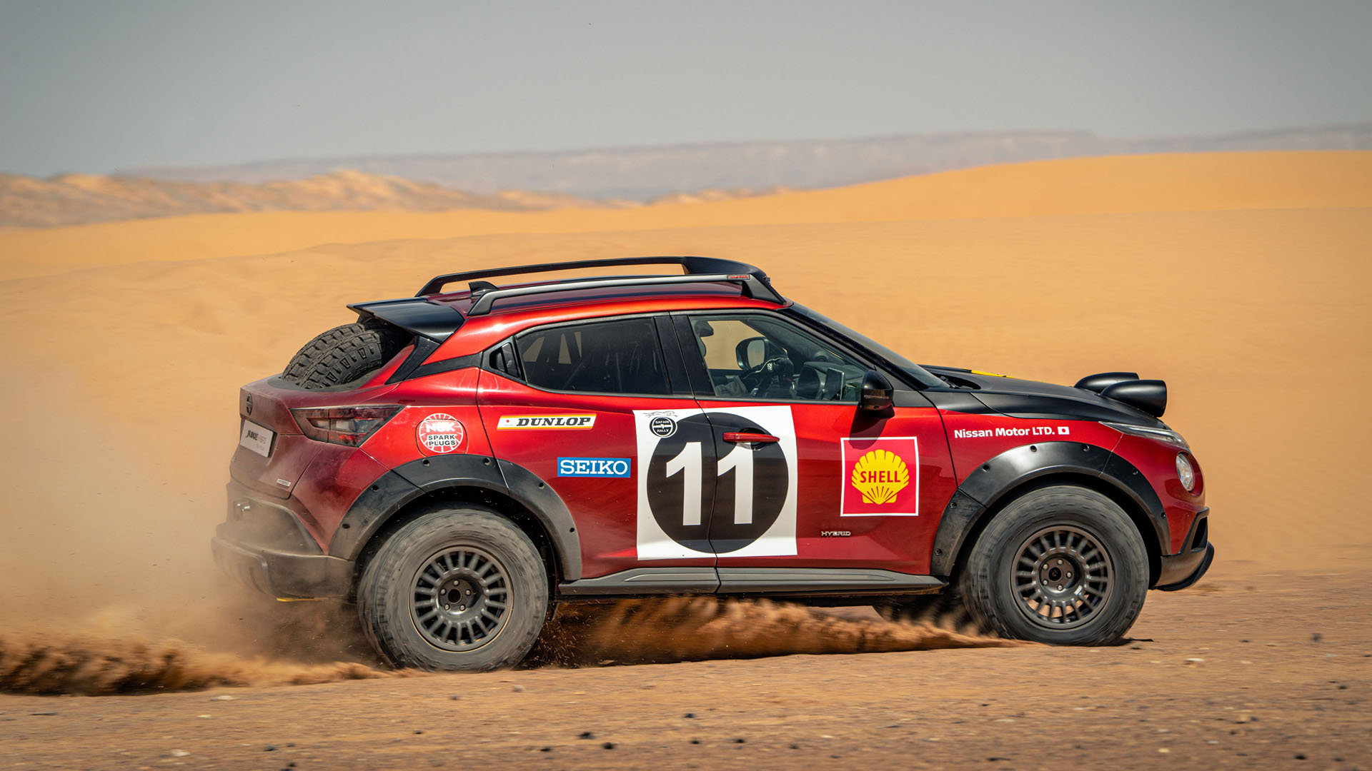 Nissan Juke Hybrid Rally Tribute