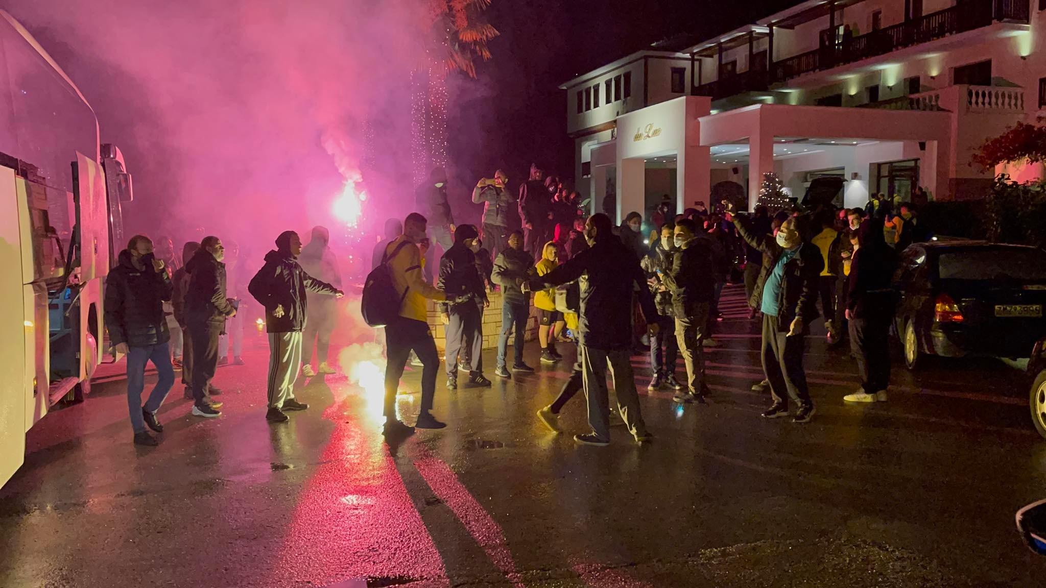 Οπαδοί της ΑΕΚ στα Γιάννενα