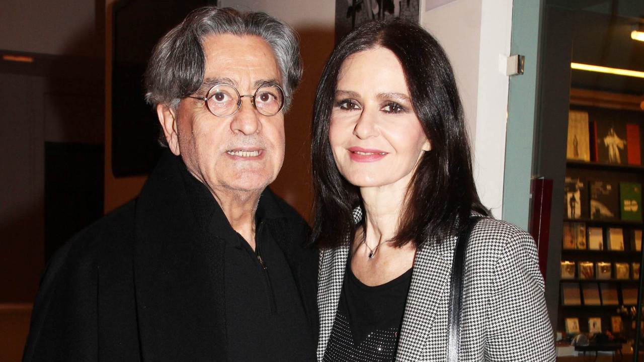 Ο Νίκος Γαλανός με την Κάτια Δανδουλάκη