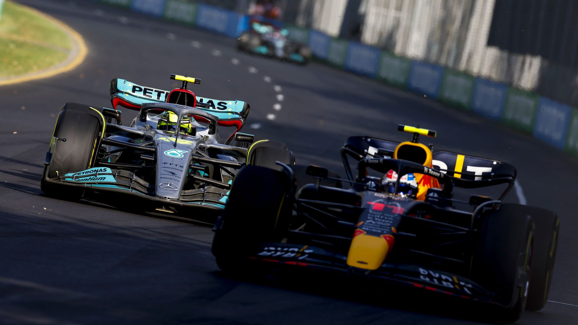 Λούις Χάμιλτον και Σέρχιο Πέρεζ