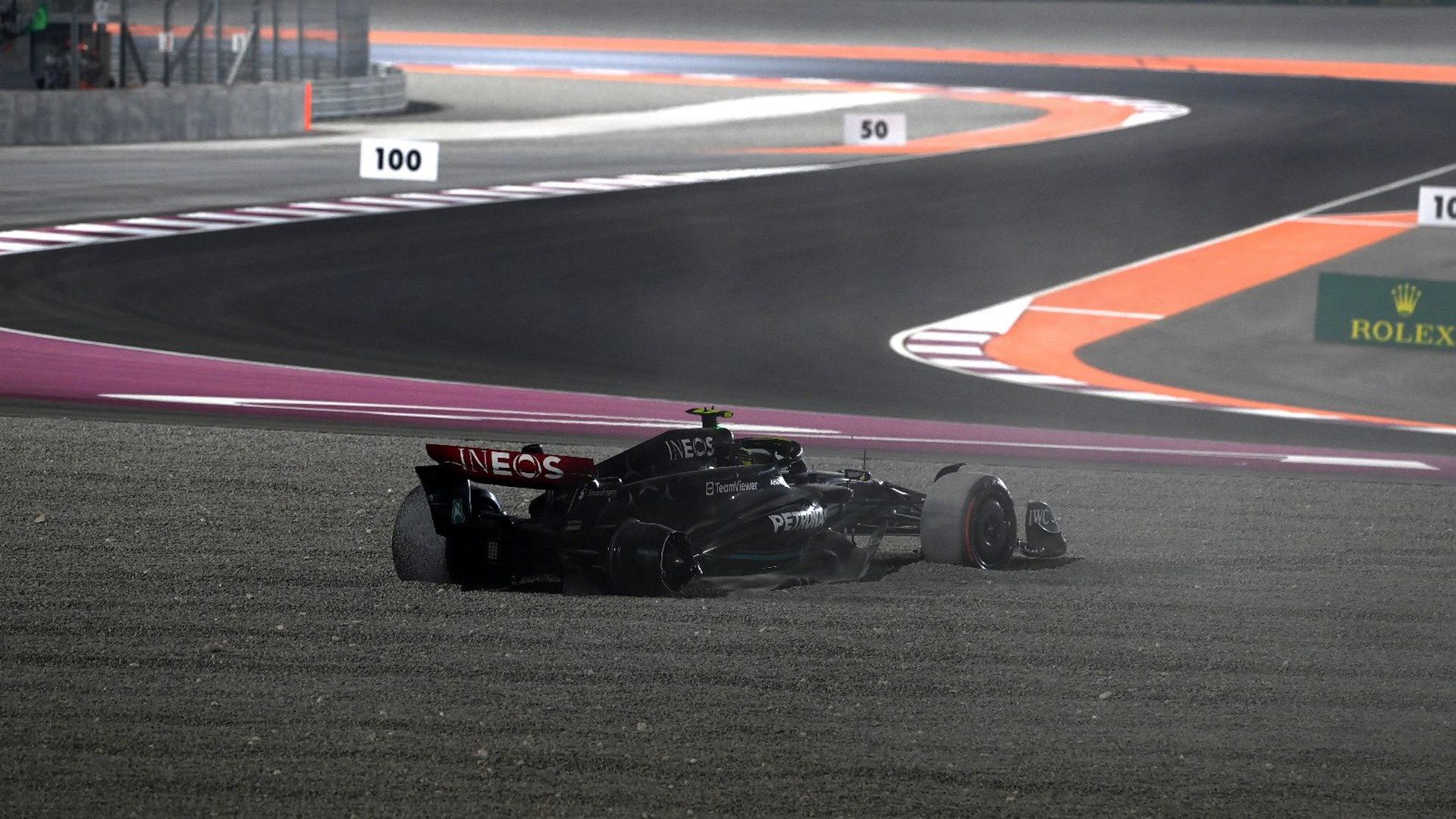 Ο Λιούις Χάμιλτον στο GP Κατάρ