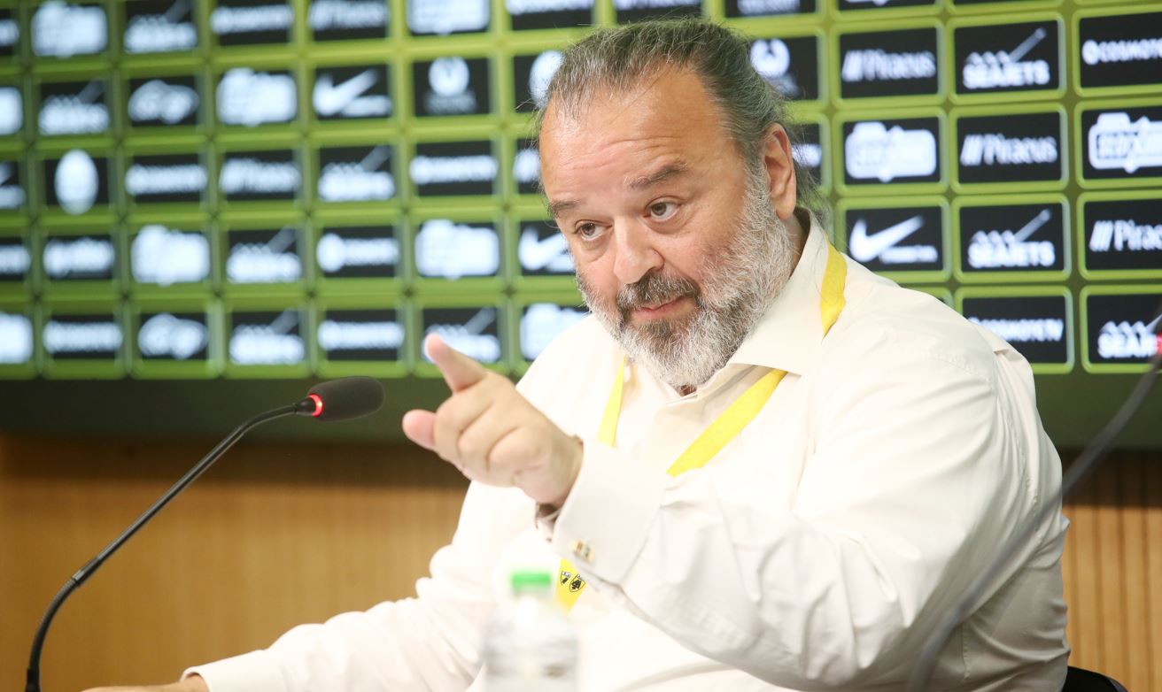 Ο Μάριος Ηλιόπουλος, ο ιδιοκτήτης της ΑΕΚ