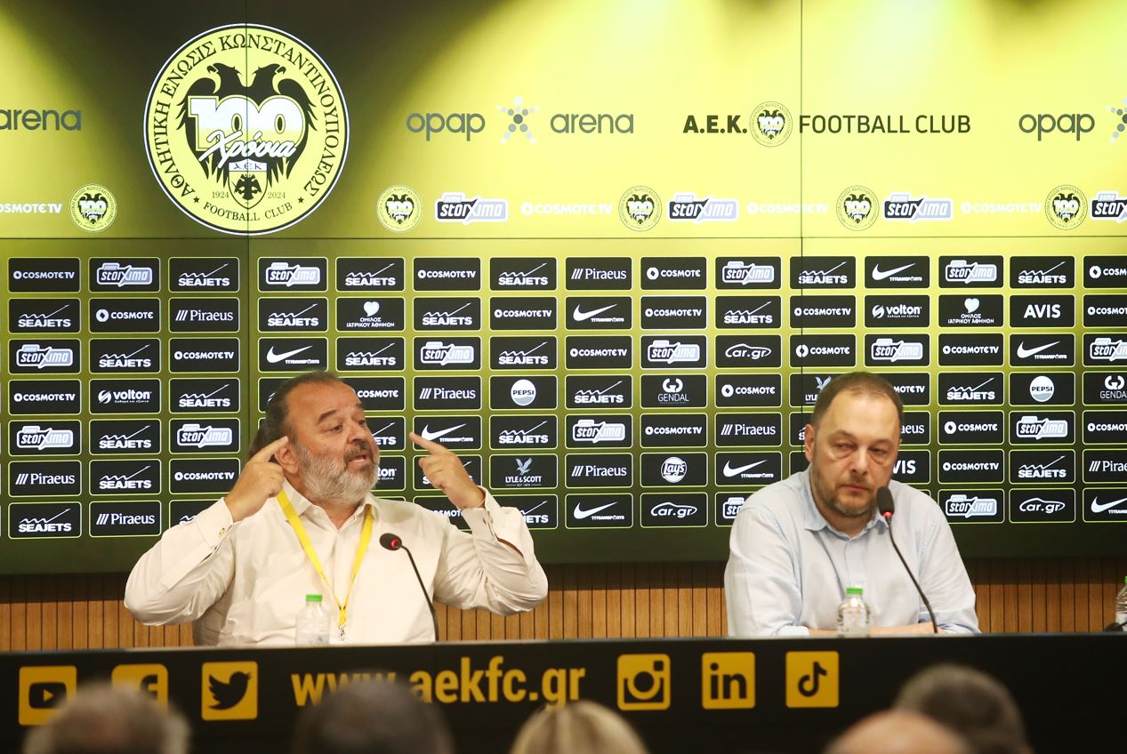 Ο Μάριος Ηλιόπουλος, ο ιδιοκτήτης της ΑΕΚ