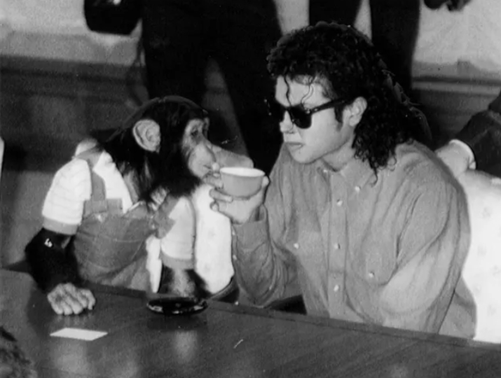 O Bubbles με τoν MJ