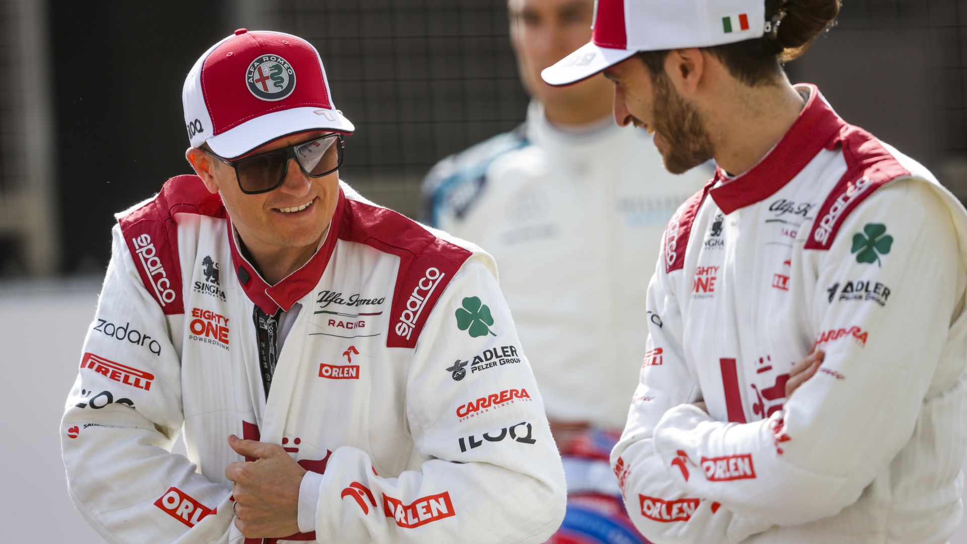 Kimi Raikkonen Antonio Giovinazzi