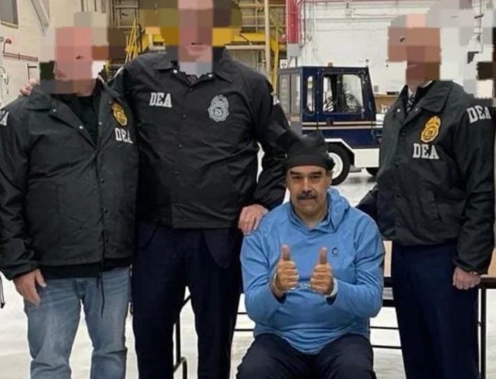 New York'ta tutuklandığı sırada Nicolás Maduro