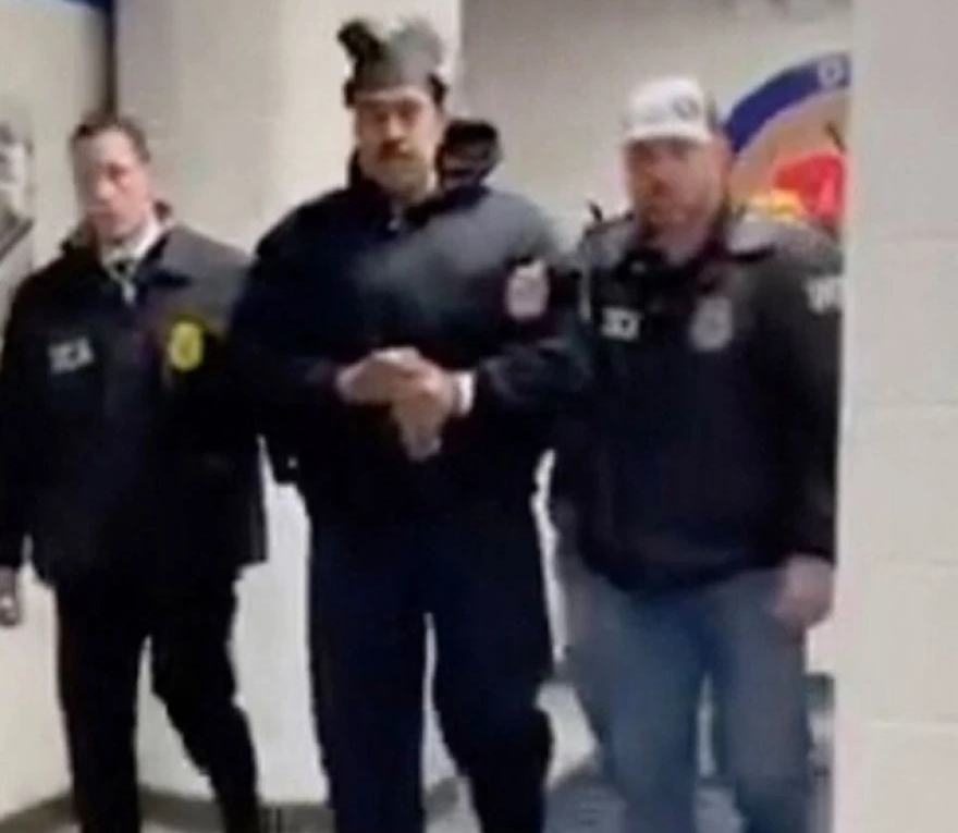 Tutuklama sırasında Nicolás Maduro