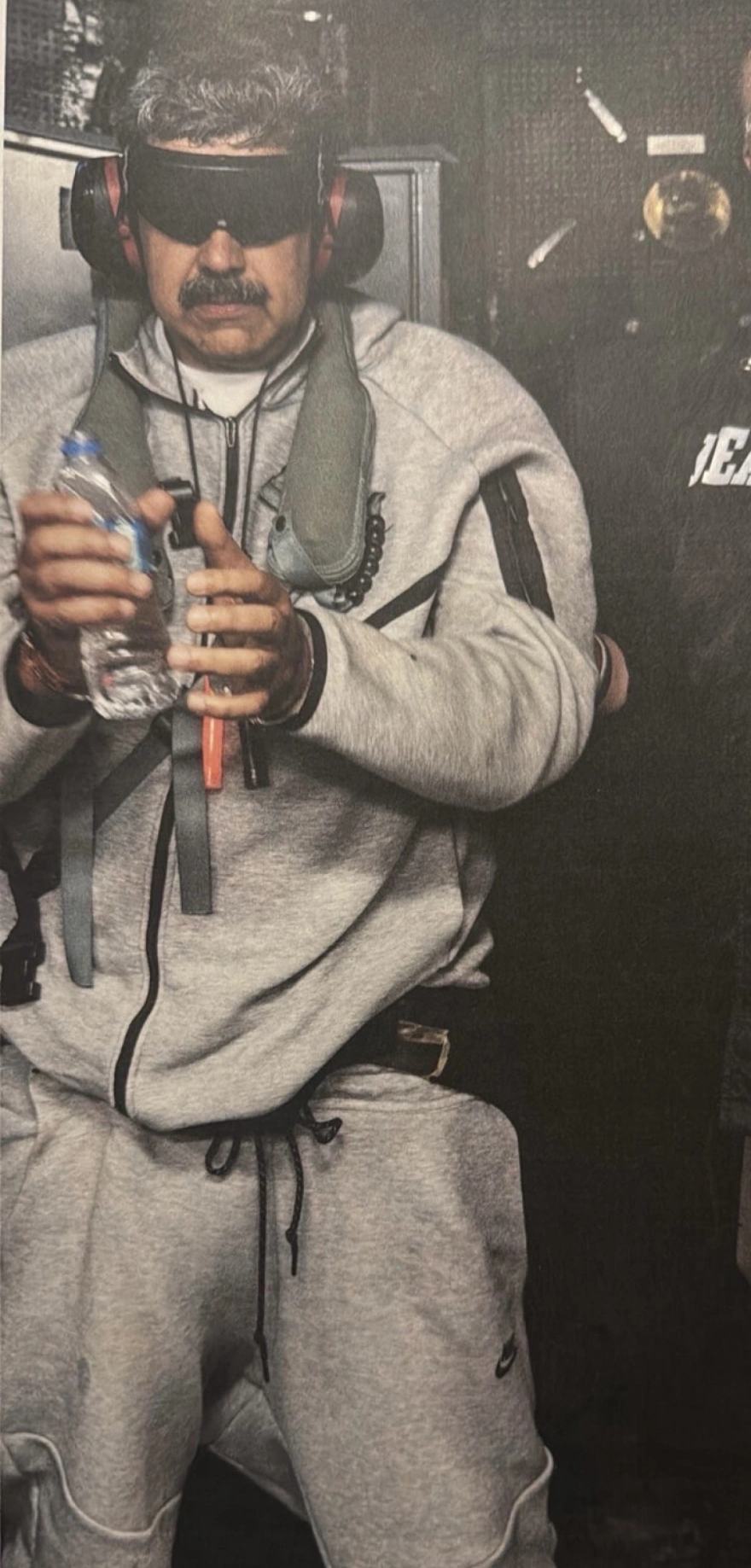 Tutuklama sırasında Nicolás Maduro