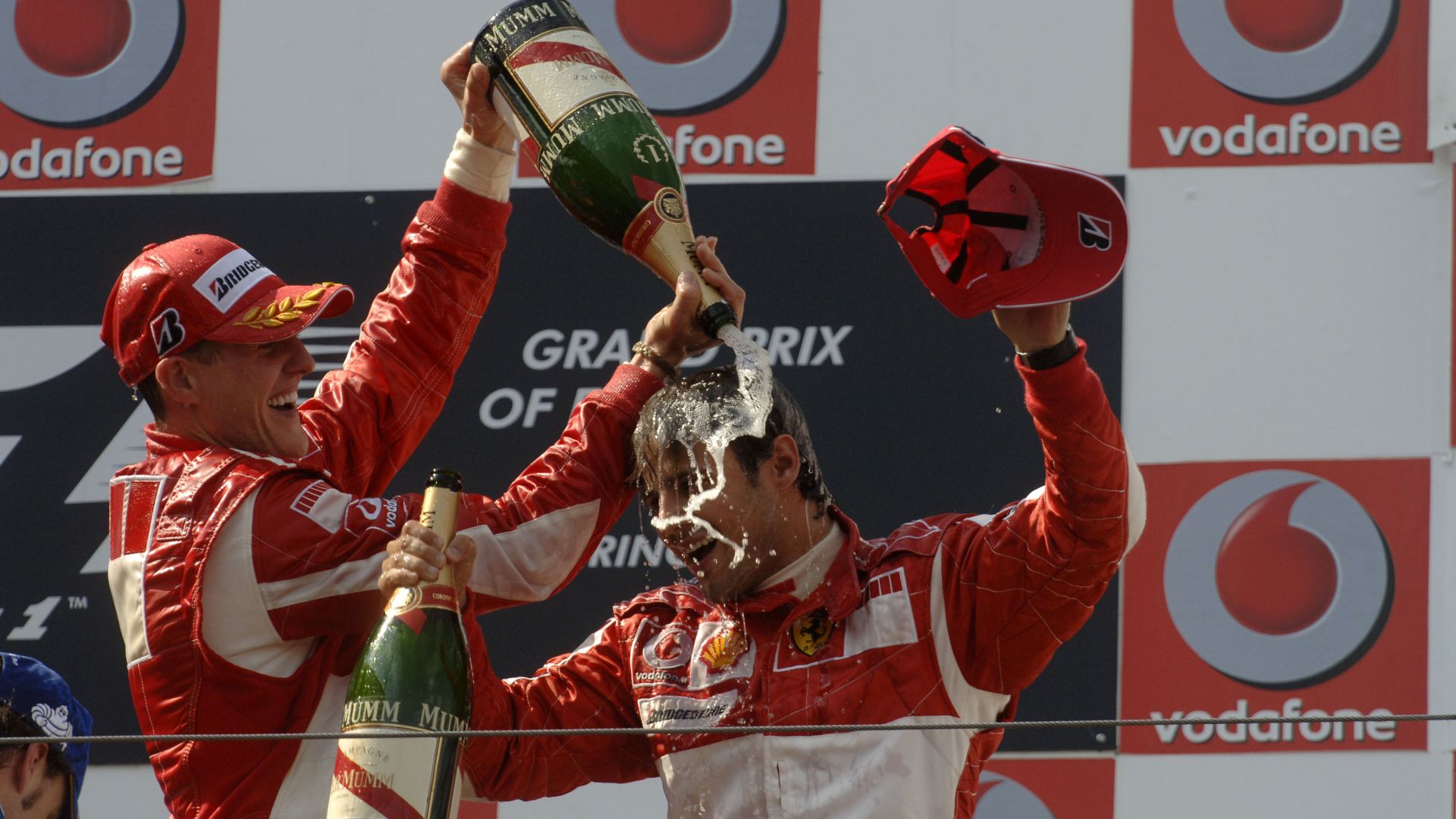 Μίκαελ Σουμάχερ και Φελίπε Μάσα