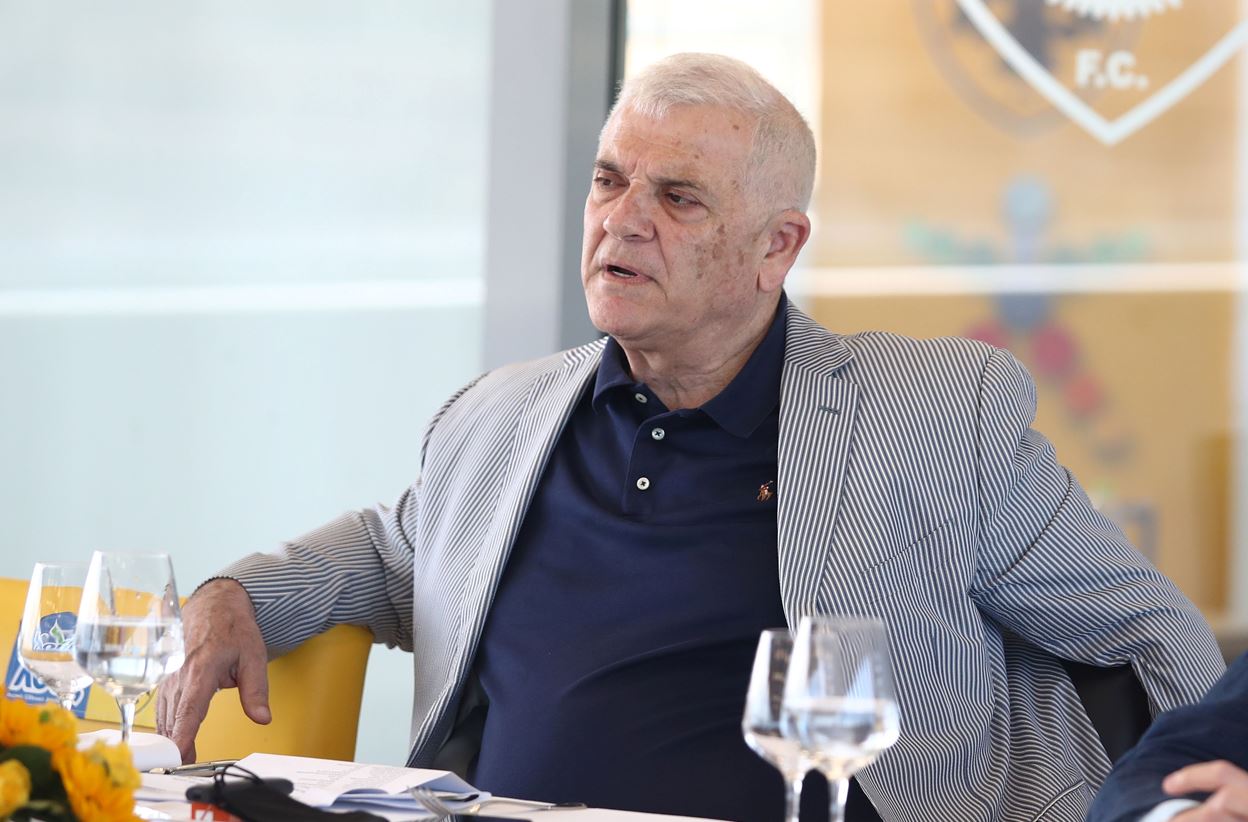 Ο Μελισσανίδης στα Σπάτα