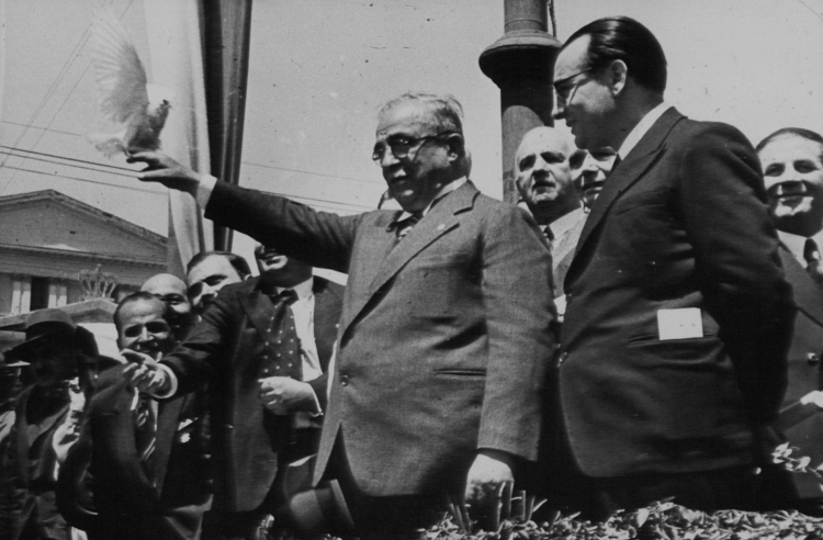 Τα εγκαίνια της ΔΕΘ από τον Ιωάννη Μεταξά