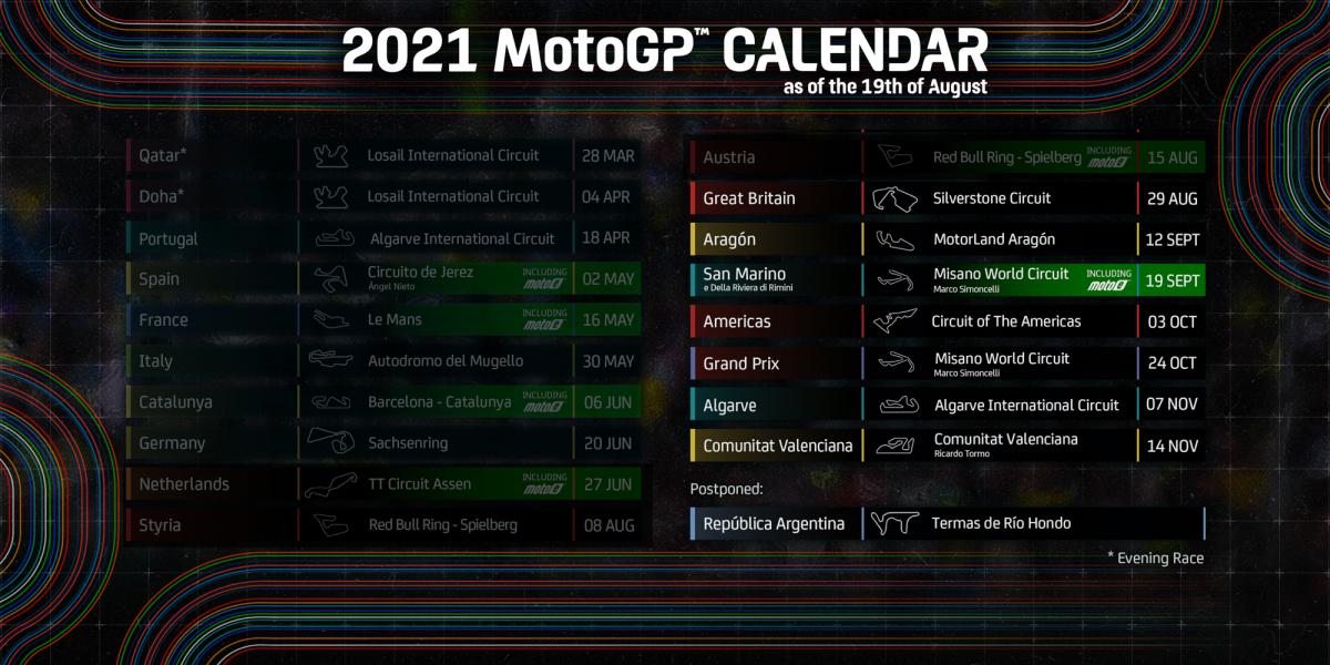 motogp calendar