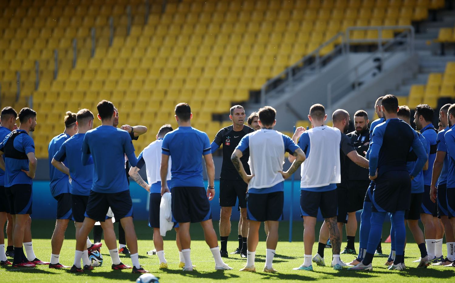 Προπόνηση Εθνικής Ελλάδας στην OPAP Arena