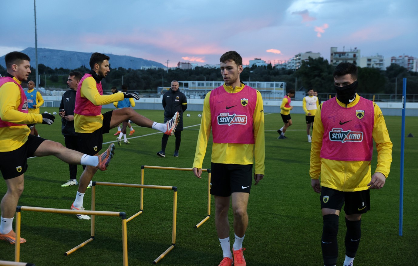 Προπόνηση ΑΕΚ