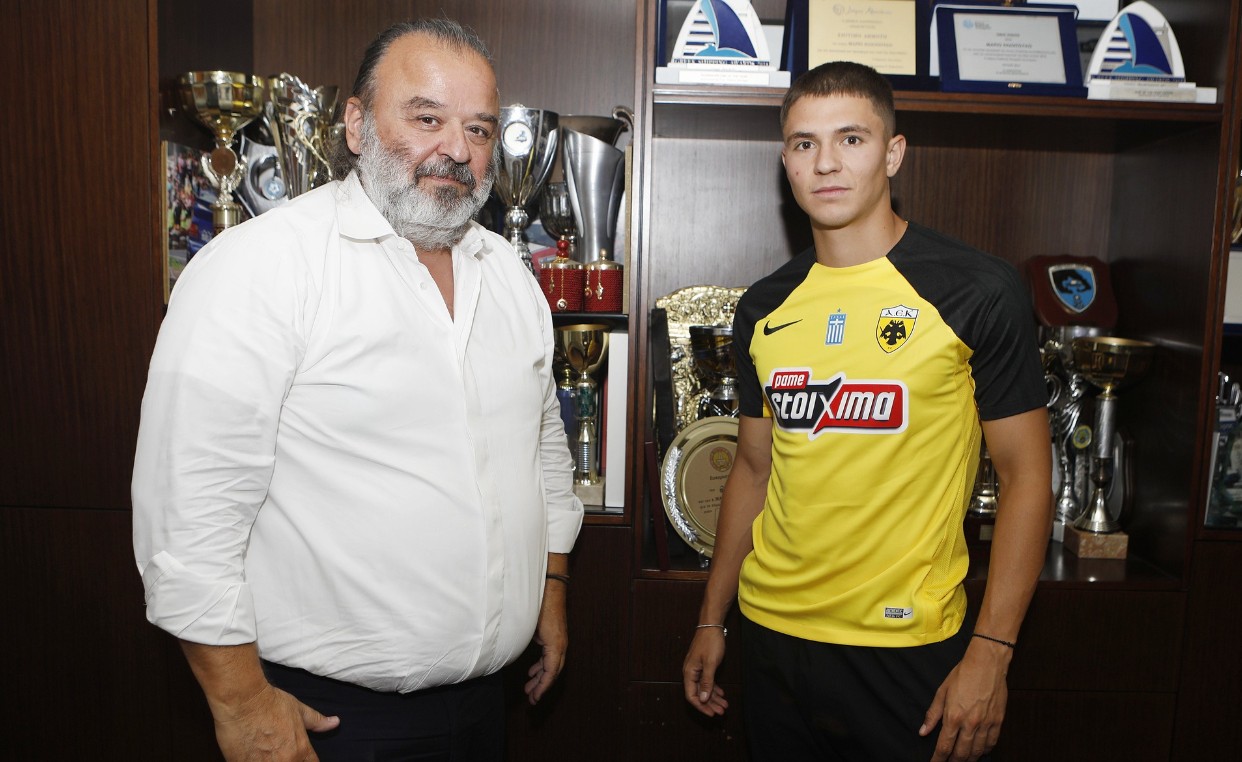 Ο Ηλιόπουλος με τον Καλοσκάμη