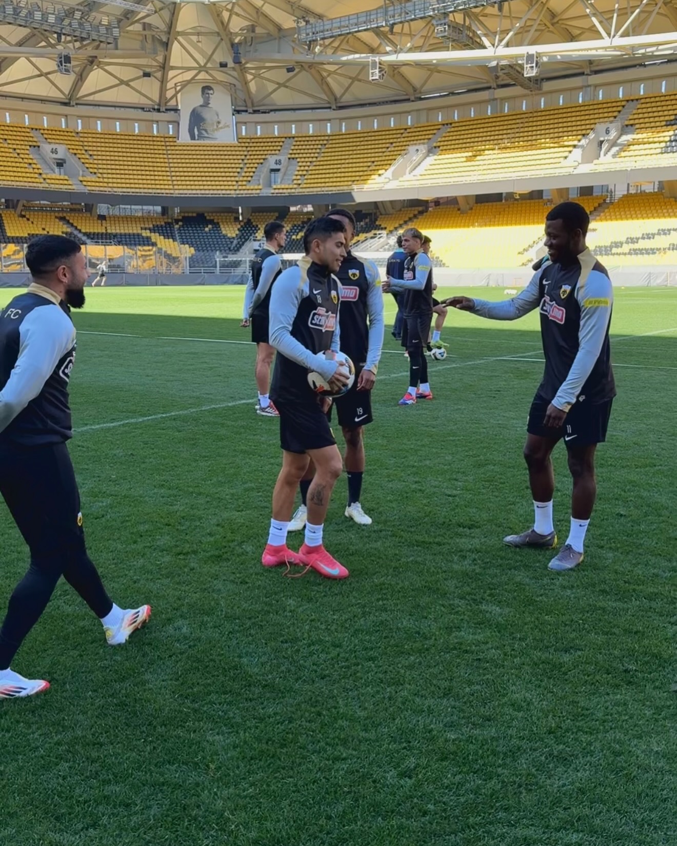 Προπόνηση ΑΕΚ