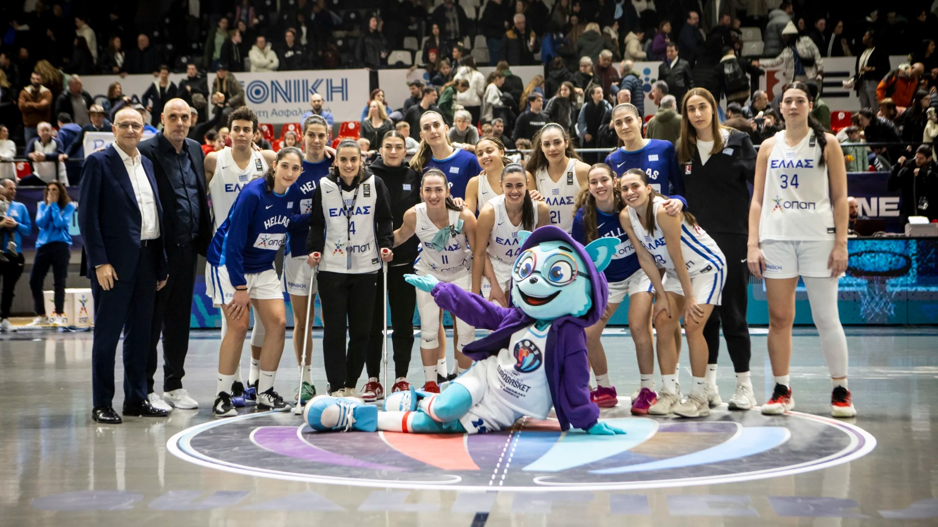 Από τα προκριματικά της Ελλάδας στο EuroBasket 2025