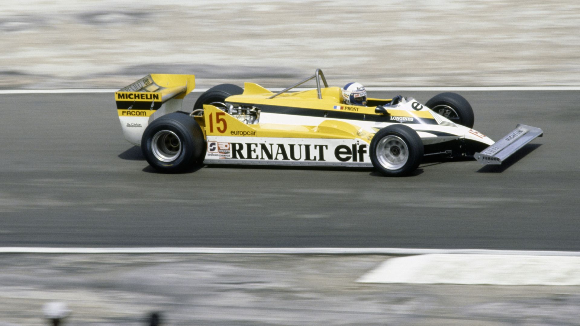 O Προστ εν δράσει με τη Renaul RE30