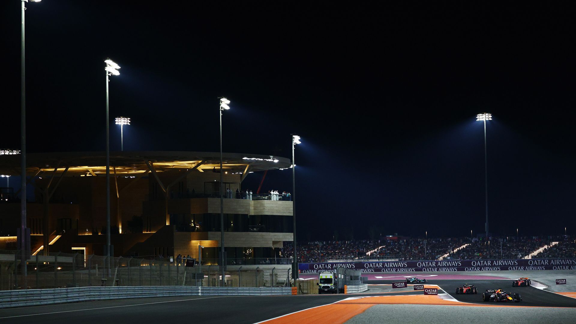 Στιγμιότυπο από τον αγώνα Sprint στο Κατάρ