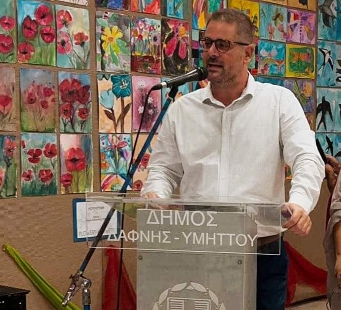 Ο πρόεδρος του συλλόγου, Γιάννης Κόκκαλης