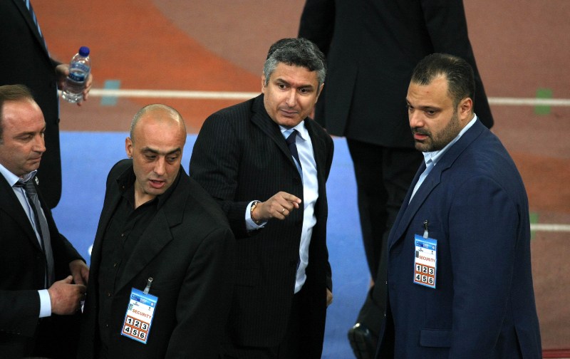 Ο Γιώργος Σπανός στον τελικό Κυπέλλου το 2011