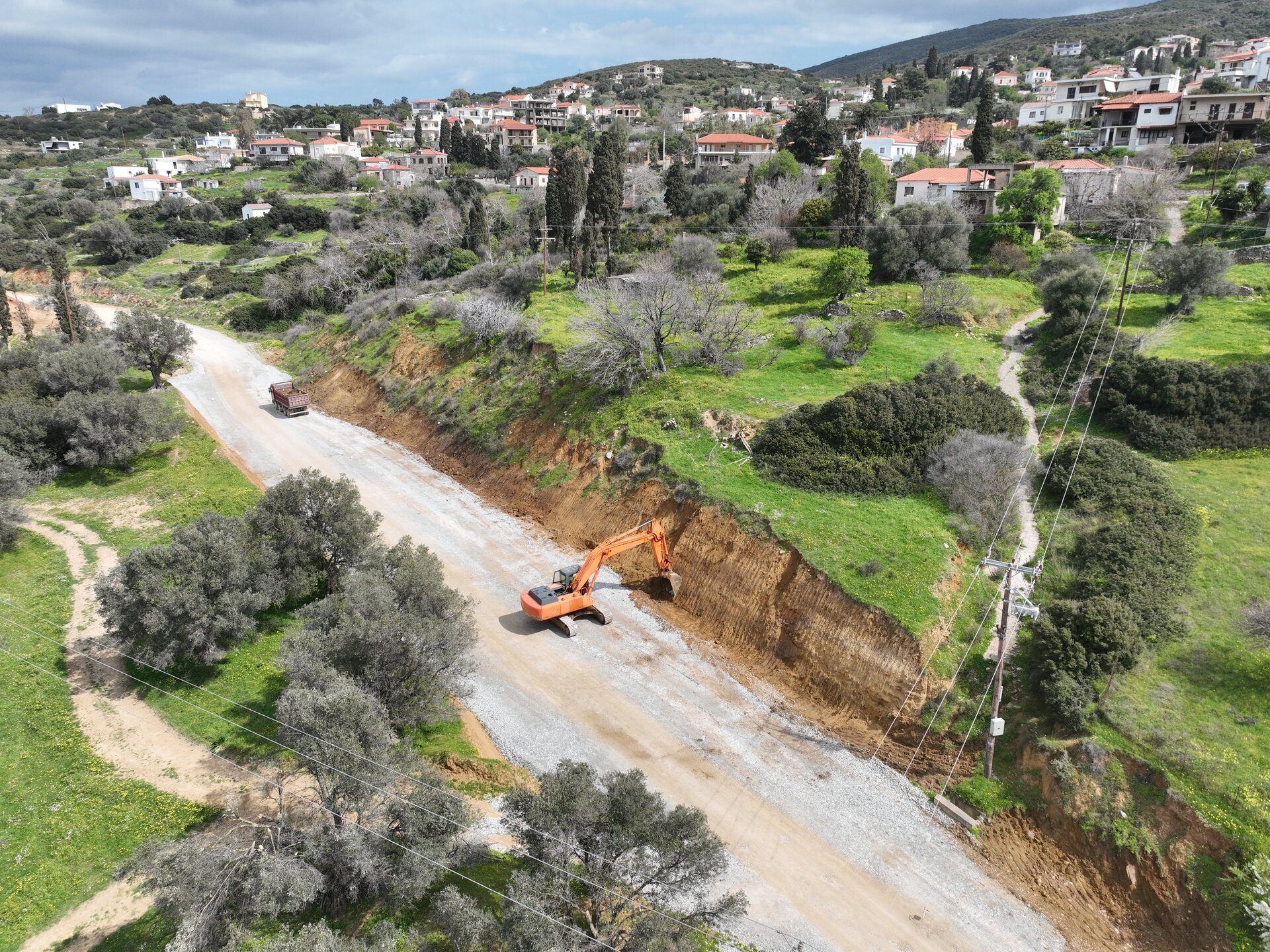 έργα νότια Εύβοια